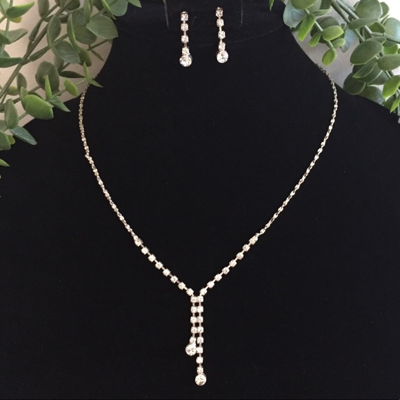 Prom jewelry or wedding jewelry set - Picture 4 of 4